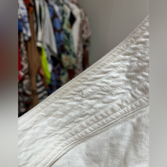 Farm Rio One-Shoulder Smocked A-Line Dress - Picture 9 of 9